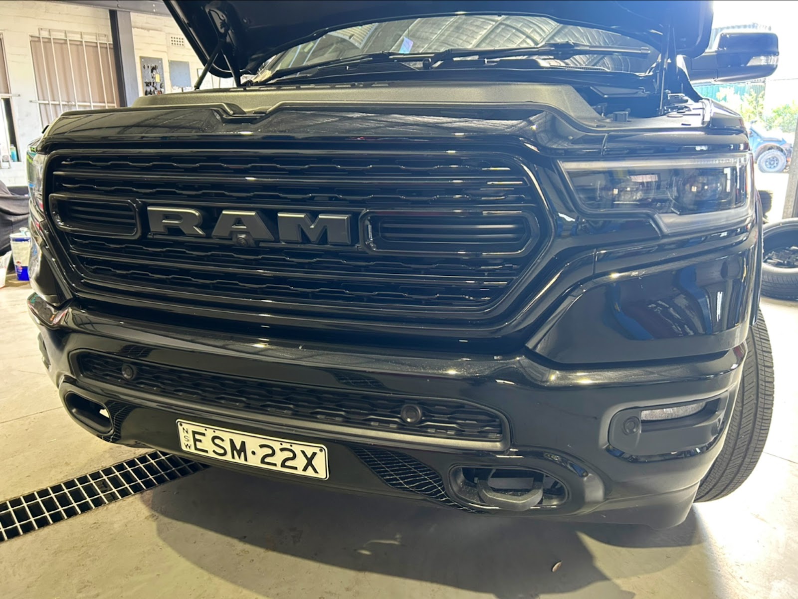 RAM 1500 ute in for servicing